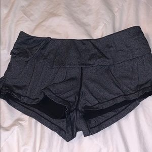 Lululemon shorts with spandex lining